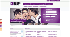 Desktop Screenshot of ichhabs24.com
